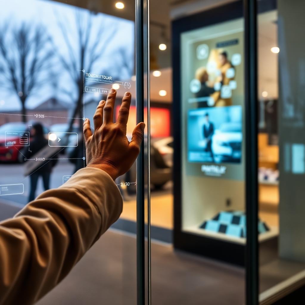 Interaktivne touch folije